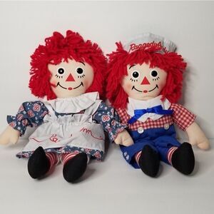Raggedy Ann and Andy dolls NWOT